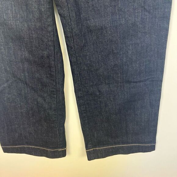Ralph Lauren Premium Denim Wide Leg Jeans Dark Wash Women’s 8 - Picture 6 of 10